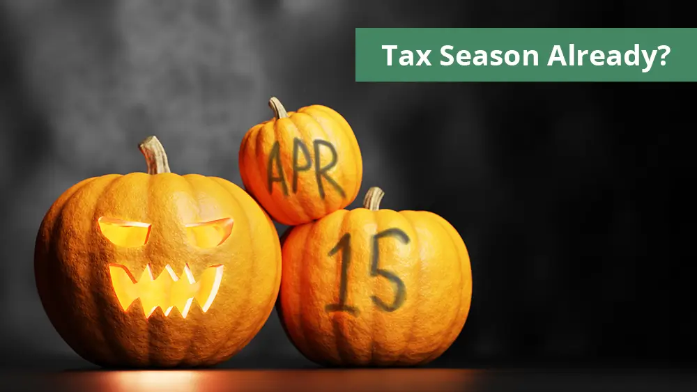 Tax Season Already?